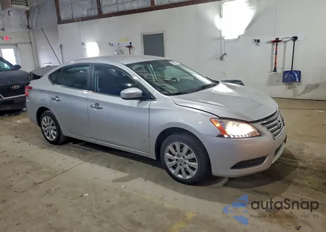 2015 Nissan Sentra S z USA, uszkodzony, nr VIN 3N1AB7AP6FL678740